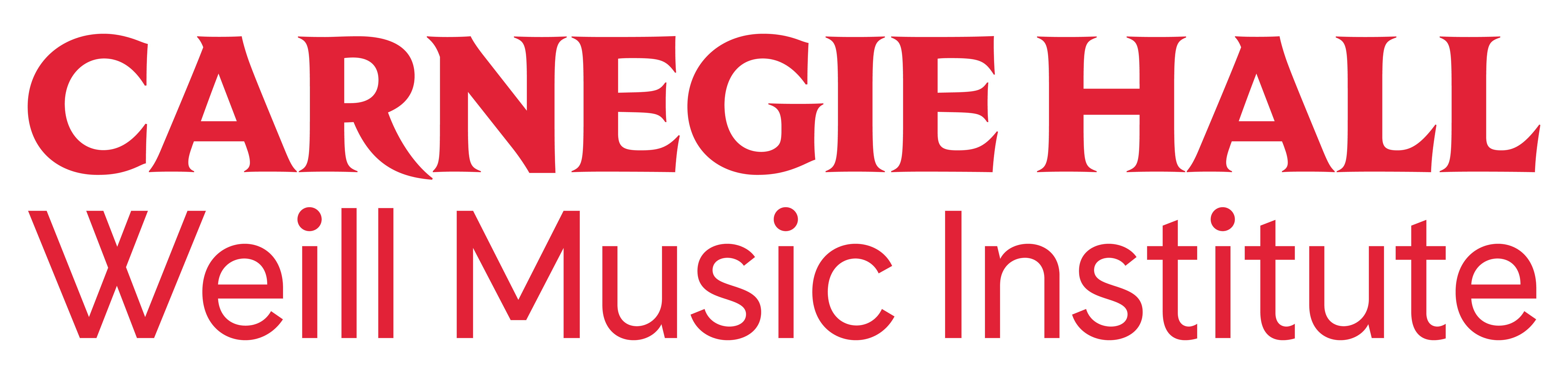 Carnegie Hall logo